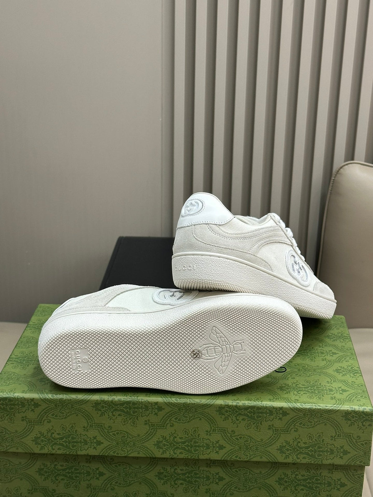 GUCCI replica shoes white